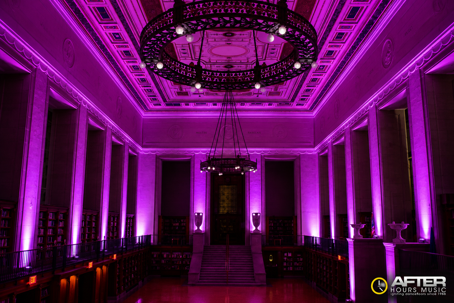 Wedding guests celebrating on the dance floor with After Hours Music — DJ Joe Nardi event photo 15
